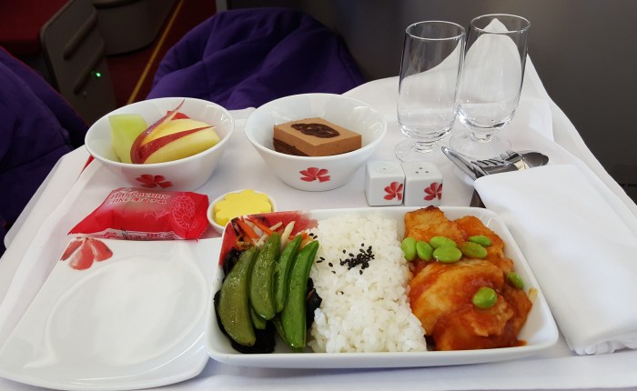 Random thoughts on in flight&nbsp;meals
